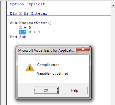 Visual basic option explicite